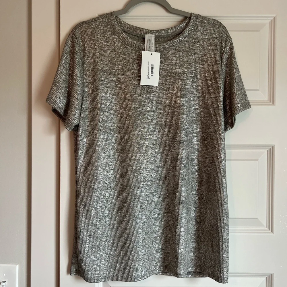 Brand new. Metallic top, XL - Picture 1 of 4